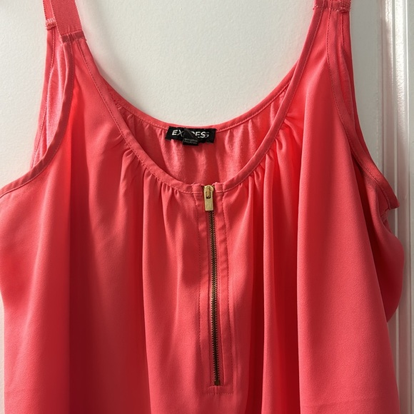 Express Pink Crop Tank M - Picture 2 of 3